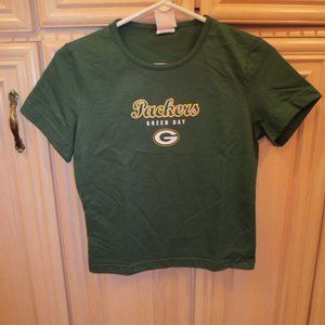 NFL Green Bay Packers Green T-Shirt, XS, 100% Cotton (28)